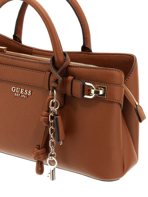 GREGORIA Mittelgroße Handtasche mit Schultergurt COGNAC - Damentaschen