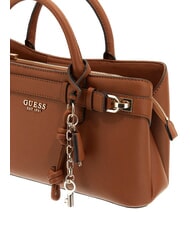 GUESS GREGORIA Mittelgroße Handtasche mit Schultergurt COGNAC - Damentaschen - 3