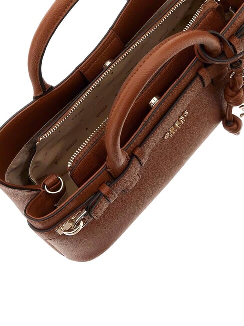 GREGORIA Mittelgroße Handtasche mit Schultergurt COGNAC - Damentaschen