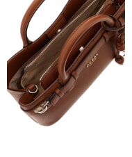 GUESS GREGORIA Mittelgroße Handtasche mit Schultergurt COGNAC - Damentaschen - 4
