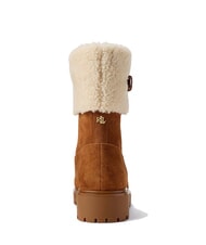 RALPH LAUREN ALLYSON Stiefeletten aus Schaffell und Wildleder Lauren Tan2 - Damenschuhe - 6