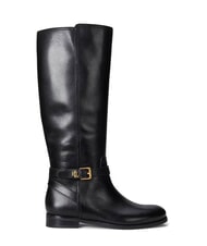 RALPH LAUREN BROOKE TALL 2 Hohe Lederstiefel SCHWARZ - Damenschuhe - 2