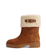 RALPH LAUREN ALLYSON Stiefeletten aus Schaffell und Wildleder Lauren Tan2 - Damenschuhe - 2