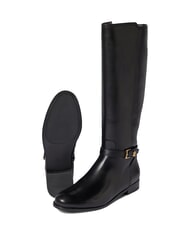 RALPH LAUREN BROOKE TALL 2 Hohe Lederstiefel SCHWARZ - Damenschuhe - 7