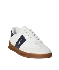 RALPH LAUREN HERITAGE AERA Leder-Sneakers cremeweiß/marineblau - Herrenschuhe - 3