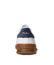 RALPH LAUREN HERITAGE AERA Leder-Sneakers cremeweiß/marineblau - Herrenschuhe - 5