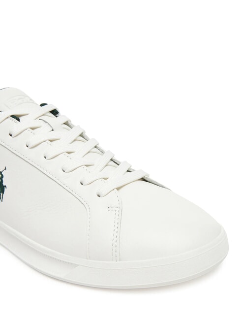 HERITAGE COURT 2 Leder-Sneakers Deckwash wei&szlig;/wald - Herrenschuhe