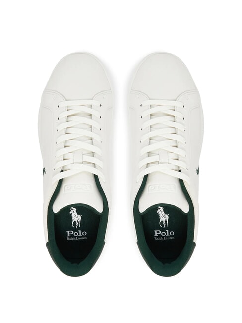 HERITAGE COURT 2 Leder-Sneakers Deckwash wei&szlig;/wald - Herrenschuhe