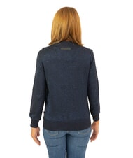 JOHN RICHMOND PEACEFUL Lurex-Cardigan mit Knöpfen Navy blau - Damenpullover - 2