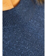 JOHN RICHMOND PARANA Lurex-Cardigan mit Rundhalsausschnitt Blau - Damenpullover - 3