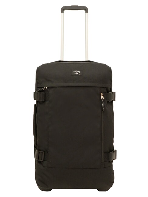 GLOBETROTTER 2 3er-Set Trolleys: Kabine+mittel+groß Schwarz - Trolleyset