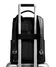 PIQUADRO W140 Damen-Lederrucksack f&uuml;r 14-Zoll-Laptop Schwarz - PC-Rucks&auml;cke - 3