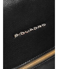 PIQUADRO W140 Damen-Lederrucksack f&uuml;r 14-Zoll-Laptop Schwarz - PC-Rucks&auml;cke - 4