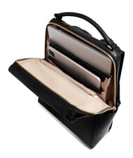 PIQUADRO W140 Damen-Lederrucksack f&uuml;r 14-Zoll-Laptop Schwarz - PC-Rucks&auml;cke - 5
