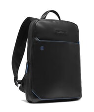 PIQUADRO BLUE SQUARE 14" Laptop-Rucksack aus Leder - PC-Rucksäcke