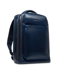 PIQUADRO BLUE SQUARE Fast-Check-Lederrucksack für 15,6"-Laptop - PC-Rucksäcke
