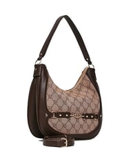 GAUDÌ NEW DIAZ Hobo-Tasche mit Jacquard-Logo bräunen - Damentaschen - 2