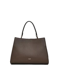 GAUDÌ DEMY WINTER S Kleine Handtasche aus St. Saffiano Taupe - Damentaschen - 3