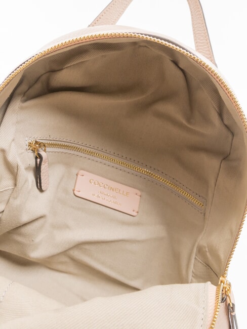 JEN Runder Lederrucksack mit Tasche Rosetten - Damentaschen