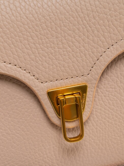 MARVIN Mini-Handtasche aus Leder mit Schultergurt Rosetten - Damentaschen