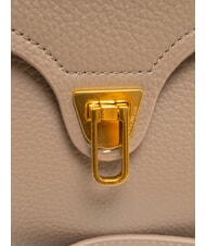 COCCINELLE MARVIN Mini-Handtasche aus Leder mit Schultergurt warmes Taupe - Damentaschen - 5