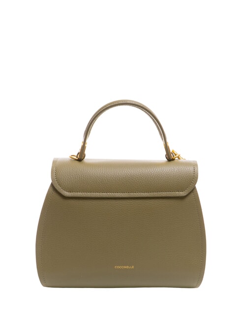 MARVIN Lederhandtasche mit Schultergurt Lorbeergrün - Damentaschen