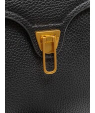 COCCINELLE MARVIN Lederhandtasche mit Schultergurt Schwarz - Damentaschen - 5