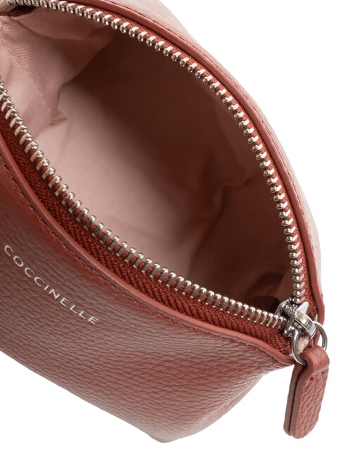 AGATEA Kosmetiktasche aus Leder Brandy - Etuitaschen &amp; Necessaire