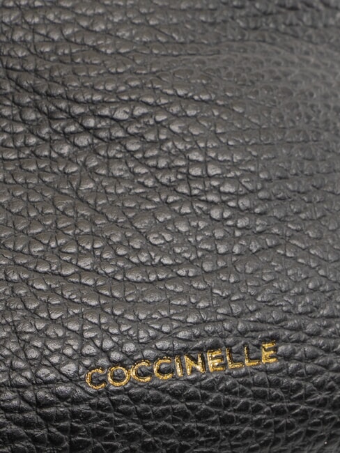 LILY Mini-Schultergürteltasche aus Leder Schwarz - Damentaschen