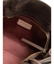 COCCINELLE KLICHE Lederhandtasche mit Schultergurt brauner Fondant - Damentaschen - 6