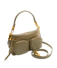 COCCINELLE HYLE Kleine Ledertasche mit doppeltem Verwendungszweck Lorbeergrün - Damentaschen - 2
