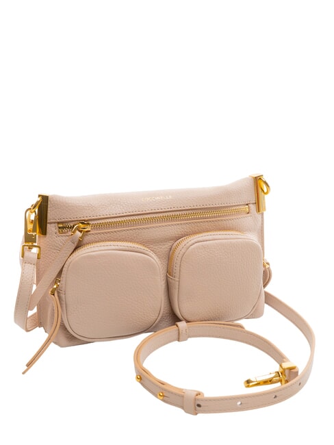 HYLE Kleine Ledertasche mit doppeltem Verwendungszweck Rosetten - Damentaschen