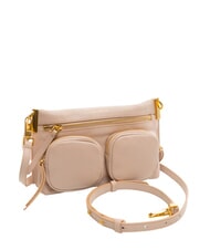 COCCINELLE HYLE Kleine Ledertasche mit doppeltem Verwendungszweck Rosetten - Damentaschen - 2