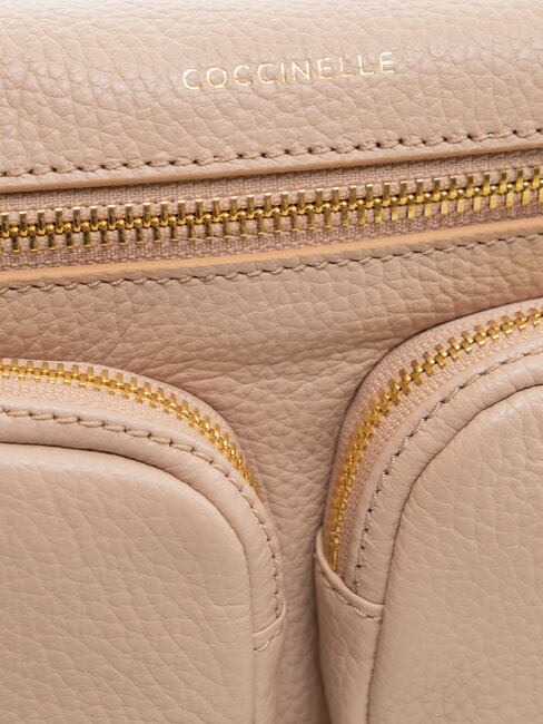 HYLE Kleine Ledertasche mit doppeltem Verwendungszweck Rosetten - Damentaschen