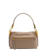 COCCINELLE HYLE Kleine Ledertasche mit doppeltem Verwendungszweck warmes Taupe - Damentaschen - 3