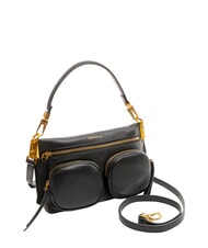 COCCINELLE HYLE Kleine Ledertasche mit doppeltem Verwendungszweck Schwarz - Damentaschen - 2