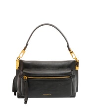 COCCINELLE HYLE Kleine Ledertasche mit doppeltem Verwendungszweck Schwarz - Damentaschen - 3