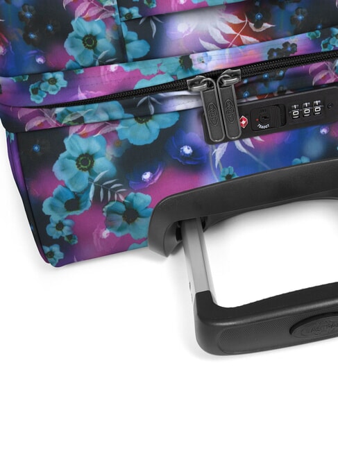 TRANSIT'R M Trolley mittlerer Größe Traumblume dunkel - Halbharte Trolleys