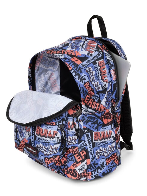 DAY OFFICE  16" Laptop-Rucksack trashiges Skateblau - Rucksäcke für Schule &amp; Freizeit