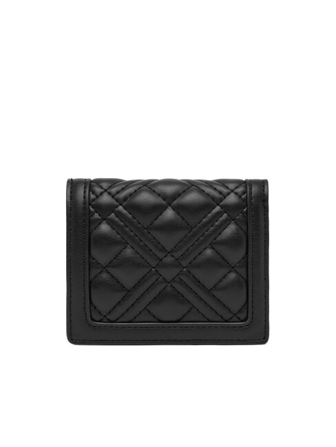 QUILTED Kleine Brieftasche Schwarz - Brieftaschen Damen