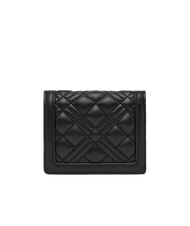 LOVE MOSCHINO QUILTED Kleine Brieftasche Schwarz - Brieftaschen Damen - 3