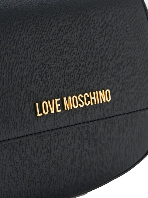 CHUNKY TAB Umhängetasche mit Überschlag Schwarz - Damentaschen