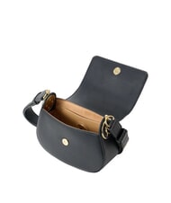 LOVE MOSCHINO CHUNKY TAB Umhängetasche mit Überschlag Schwarz - Damentaschen - 4