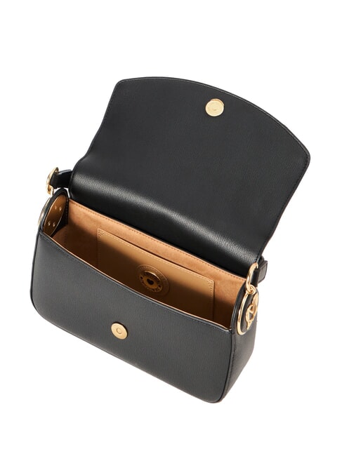 CHUNKY TAB Tasche mit Überschlag und Schultergurt Schwarz - Damentaschen