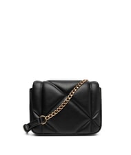 LOVE MOSCHINO EMBOSSED Mini-Umhängetasche Schwarz - Damentaschen - 3