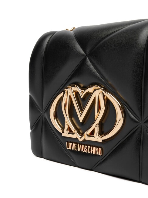 EMBOSSED Mini-Umhängetasche Schwarz - Damentaschen