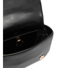 LOVE MOSCHINO EMBOSSED Mini-Umhängetasche Schwarz - Damentaschen - 6