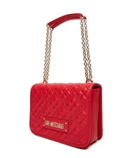 LOVE MOSCHINO QUILTED Umhängetasche mit Doppelfunktion ROT - Damentaschen - 2