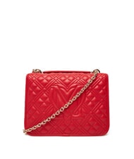 LOVE MOSCHINO QUILTED Umhängetasche mit Doppelfunktion ROT - Damentaschen - 3