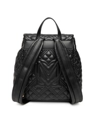 LOVE MOSCHINO QUILTED Rucksack mit zwei Taschen Schwarz - Damentaschen - 2